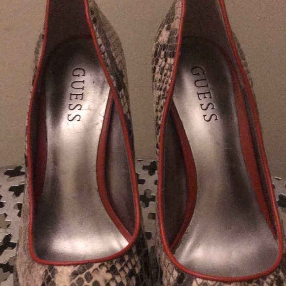 Snake skin print platform heals - Picture 8 of 8